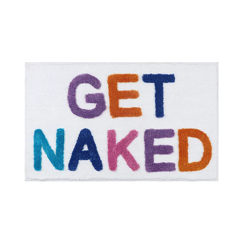 Get Naked Bath Matt and Decor Rug