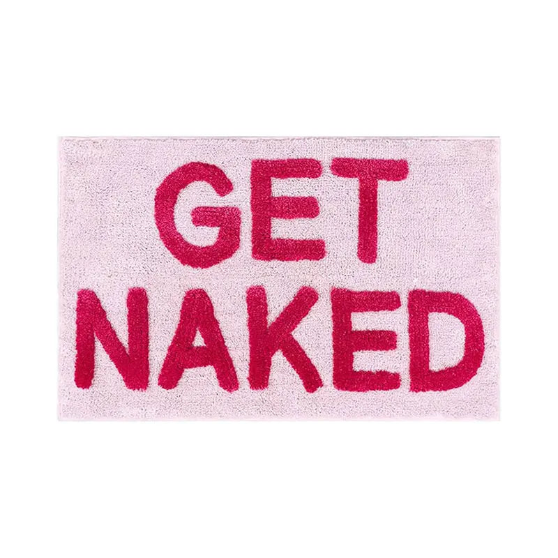 Get Naked Bath Matt and Decor Rug