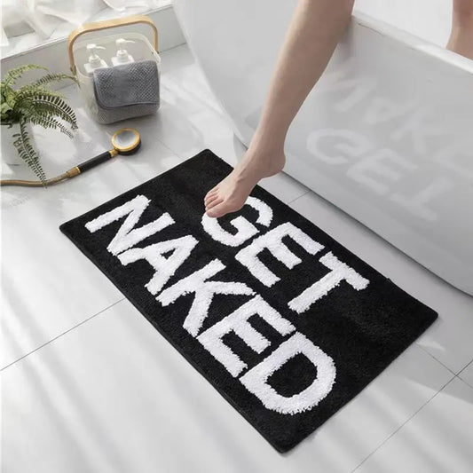 Get Naked Bath Matt and Decor Rug