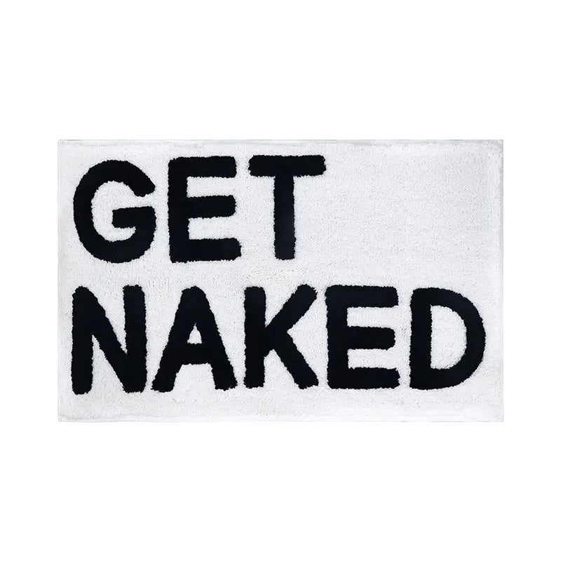 Get Naked Bath Matt and Decor Rug