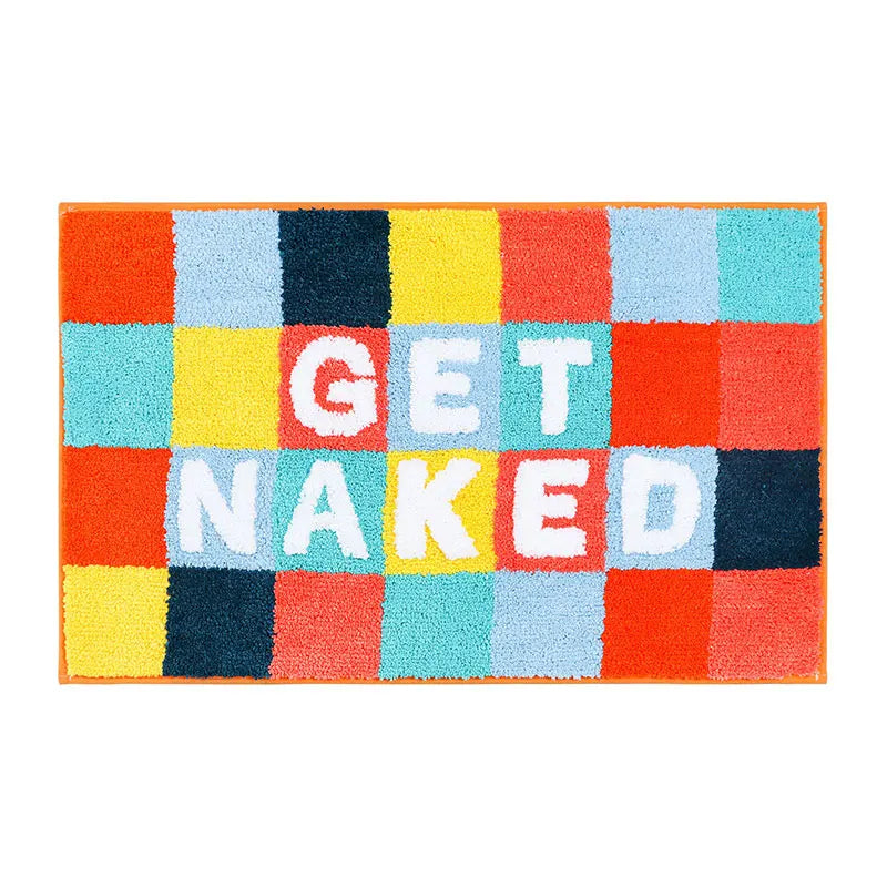 Get Naked Bath Matt and Decor Rug