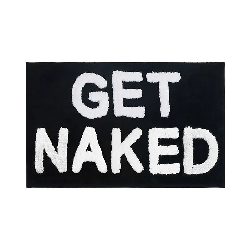 Get Naked Bath Matt and Decor Rug